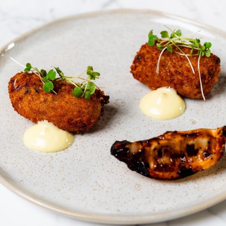 Croqueta de Fraldinha Defumada, prato do XEPA