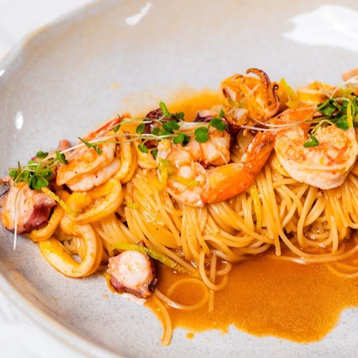 Capellini Surf and Turf, prato do XEPA