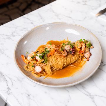 Capellini Surf and Turf, prato do XEPA